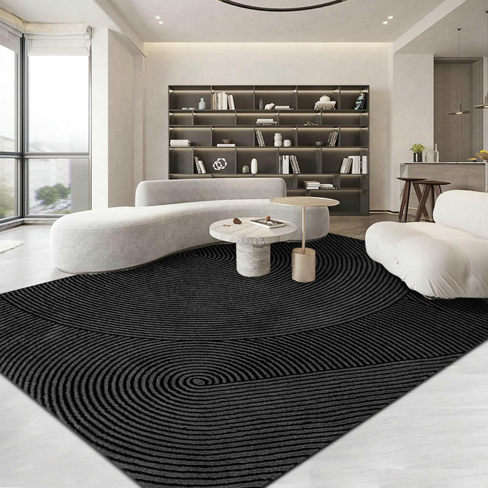 Rugs for living room , Irregular rugs , Moroccan rugs ,Home decor rugs , top Stylish Design rugs , Cool rugs for bedroom , Black and white rugs