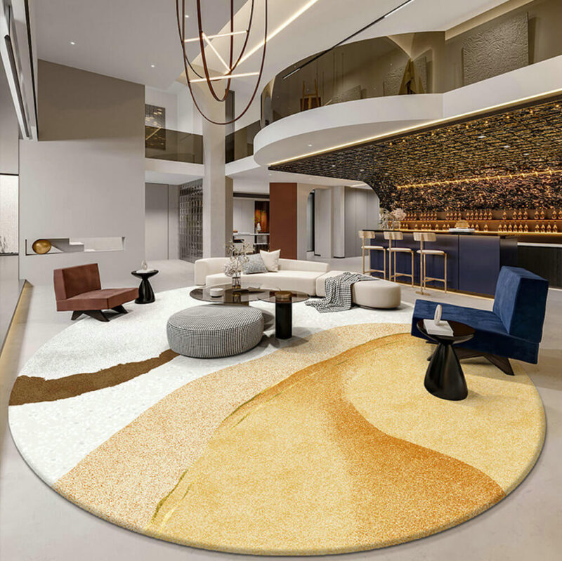 Modern Round Carpet