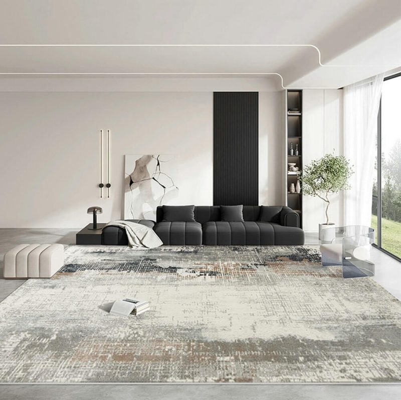 Living Room Grey Rugs